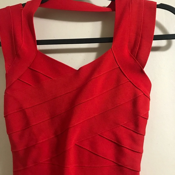 4/$25 Sale Women’s red bandage mini dress XS - Picture 2 of 6